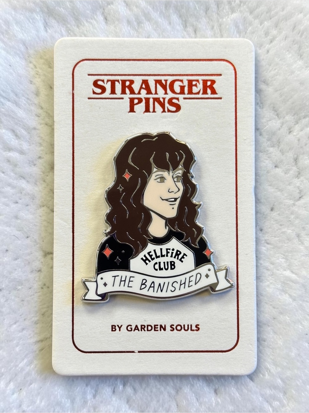 Stranger Things Eddie Munson Fantasy Pin GardenSouls